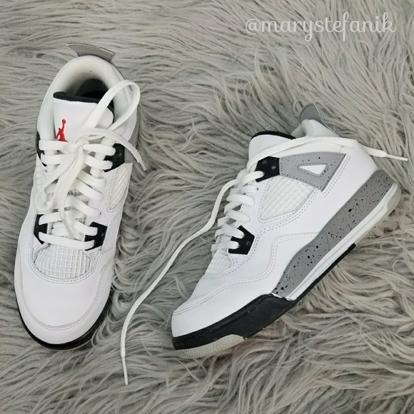 Nike Other - Nike Air Jordan 4 Retro White Cement 308499-104 2Y